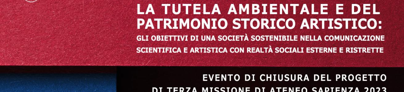 Evento di chiusura progetto Terza Missione